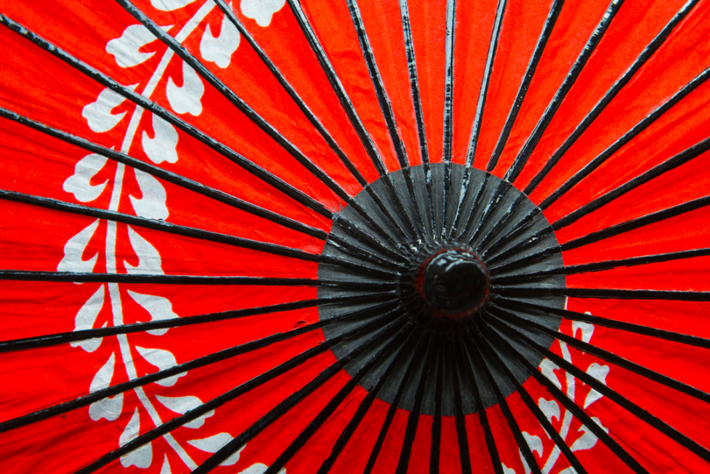 日本の和傘